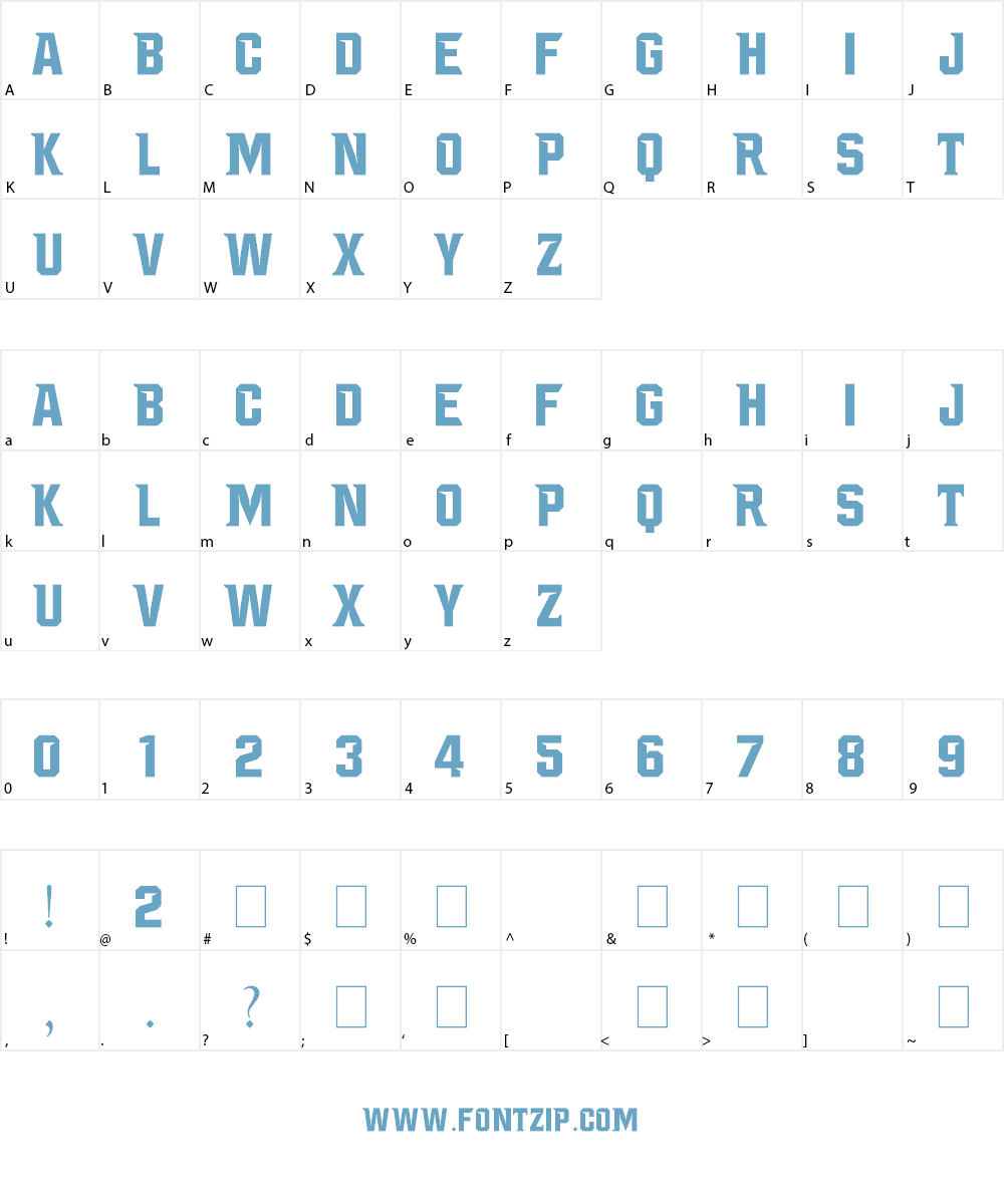 NCAA Michigan St Spartans Font Character
